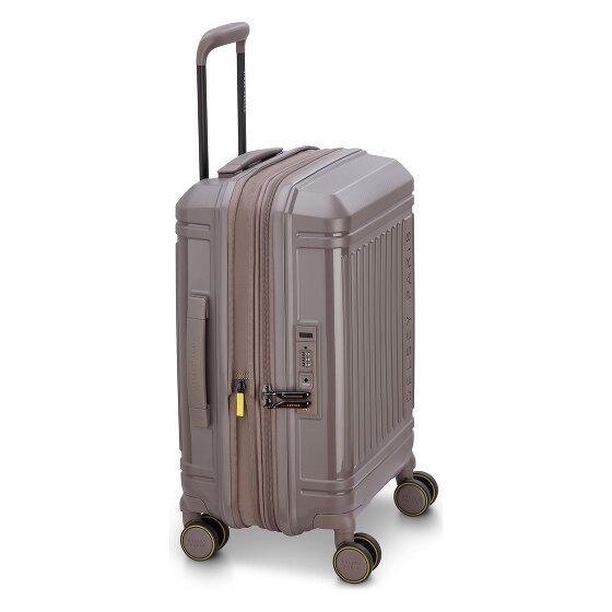 Delsey Paris Lutece 4 roues Trolley de cabine 55 cm avec soufflet d'extension