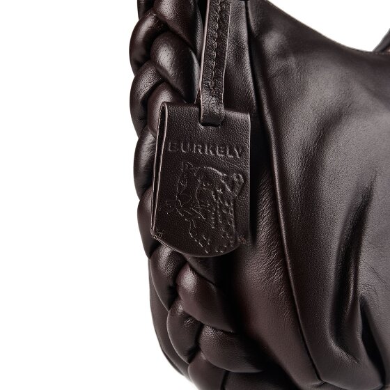 Burkely Braidy Sac à bandoulière Cuir véritable 33 cm