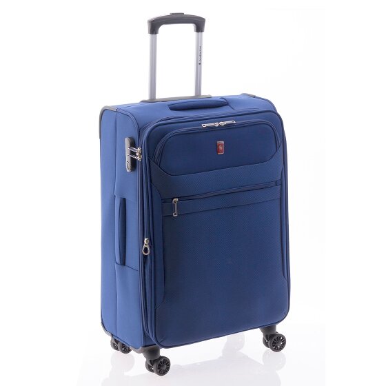 Gladiator 2000 4 roulettes Trolley 68 cm avec soufflet d'extension