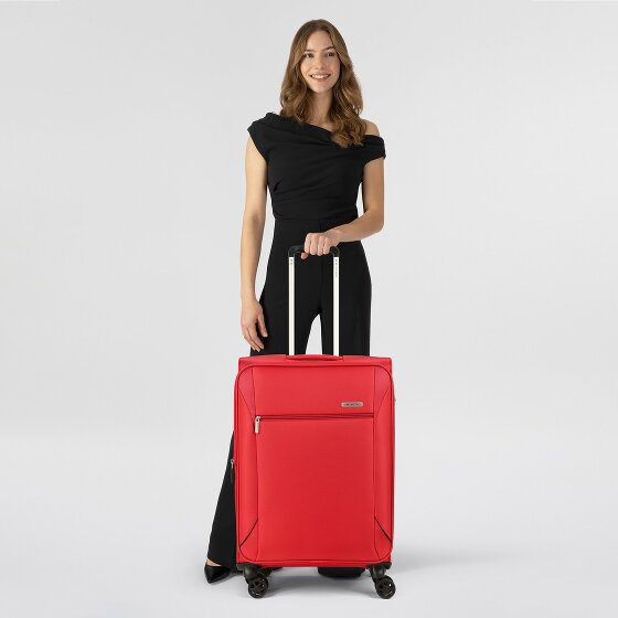 Samsonite Base Breeze 4 roulettes Trolley 67 cm avec soufflet d'extension