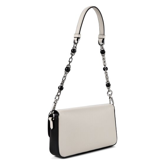Karl Lagerfeld Signature 2.0 Sac à bandoulière Cuir véritable 22 cm