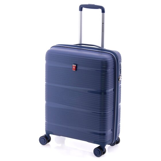 Gladiator 0800 4 roulettes Trolley de cabine 55 cm avec soufflet d'extension