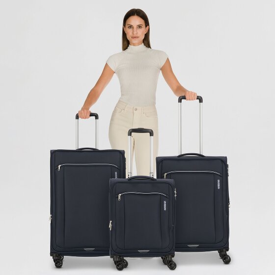 American Tourister Avantour 4 roulettes Set de valises 3 pièces avec soufflet d'extension