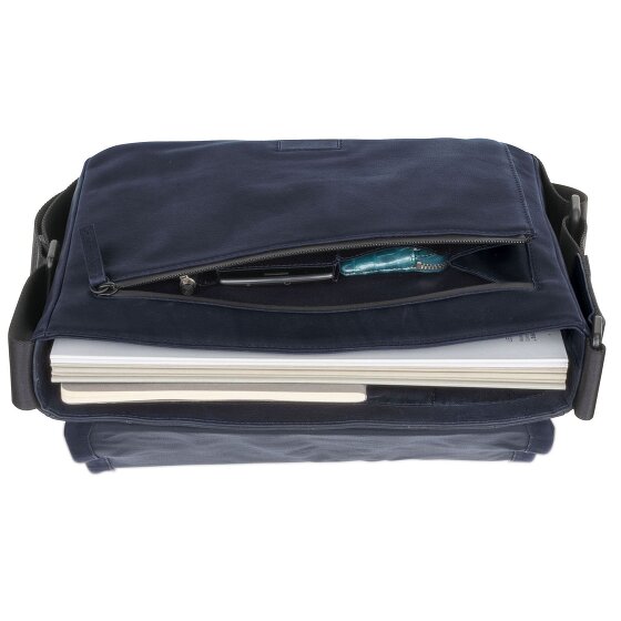 Leonhard Heyden Den Haag Messenger en cuir 31 cm