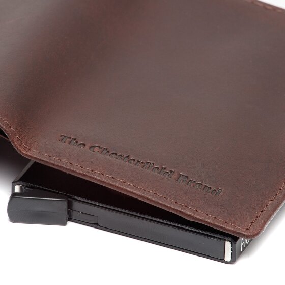 The Chesterfield Brand Lagos Étui pour cartes de crédit Protection RFID Cuir 6.5 cm