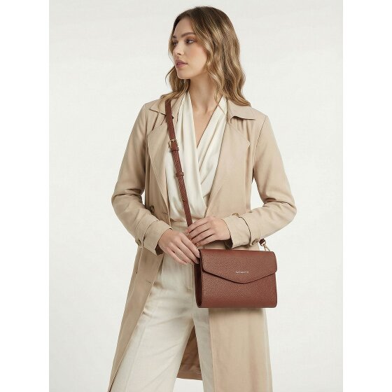 Lazarotti Sac à bandoulière « Bologna » en cuir, 23 cm