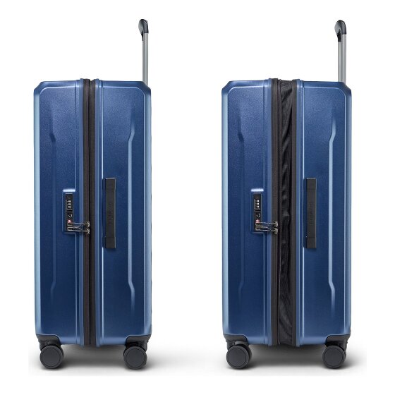 Stratic Phoenix 4 roulettes Trolley 76 cm avec soufflet d'extension