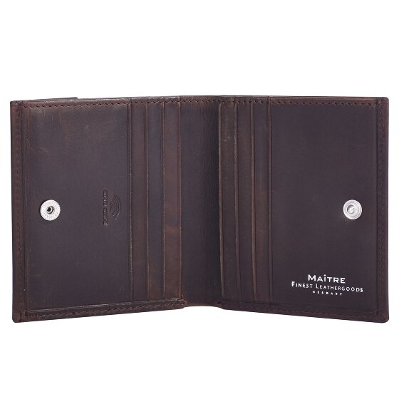 Maître Birkheim Gerfried Porte-monnaie Protection RFID Cuir 10 cm