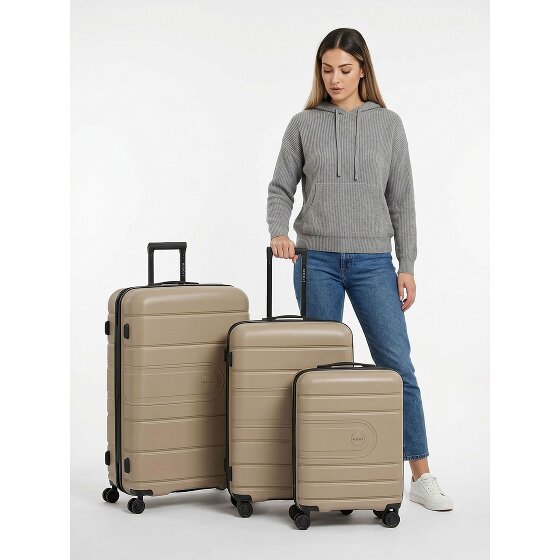 Redolz Essentials 11 4 roues Set de valises 3 pièces avec soufflet d'extension