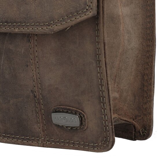 Harold's Antico Porte-documents collège en cuir 37 cm