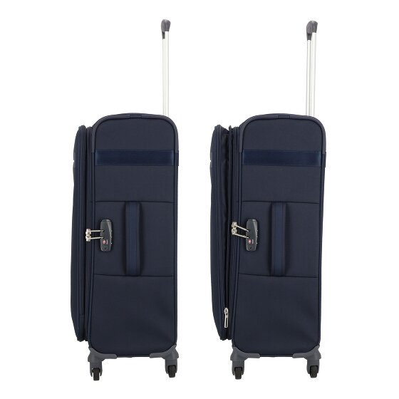 Samsonite Citybeat 4 roulettes Set de valises 3 pièces avec soufflet d'extension