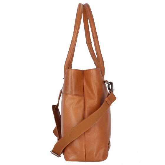 Plevier Rock Amber Sac à bandoulière Cuir 43 cm Compartiment pour ordinateur portable