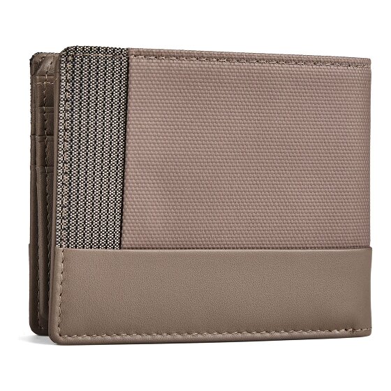 Piquadro Sync Porte-monnaie Protection RFID Cuir véritable 11 cm
