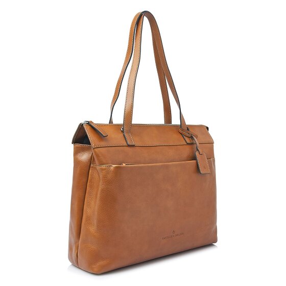 Castelijn & Beerens Lia Sac de shopper Protection RFID Cuir 45 cm Compartiment pour ordinateur portable