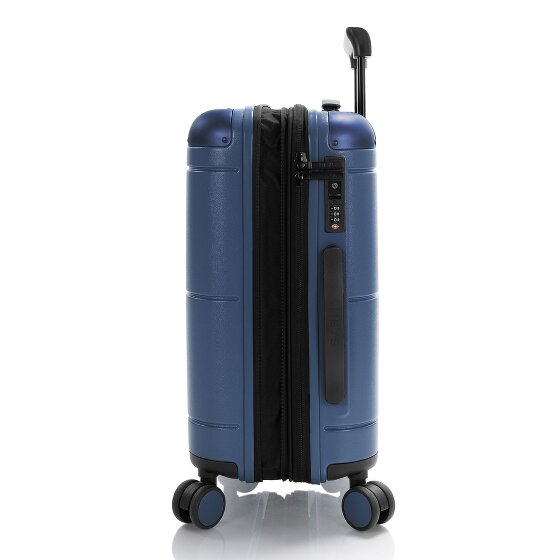 Heys Zen 4 roulettes Trolley de cabine S 54 cm avec soufflet d'extension