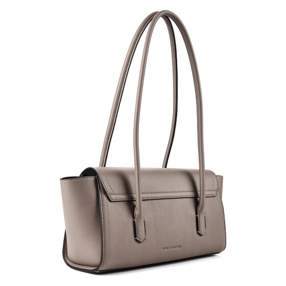 Karl Lagerfeld Signature Sac à bandoulière Cuir véritable 37 cm
