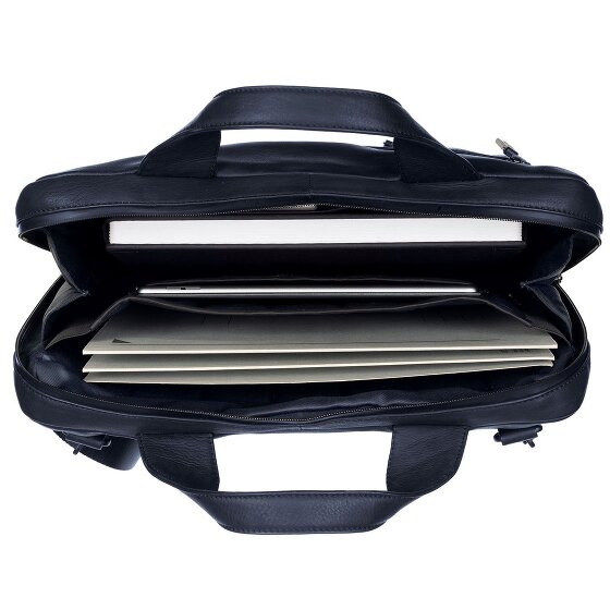 Leonhard Heyden Porte-documents Den Haag en cuir 38 cm pour ordinateur portable