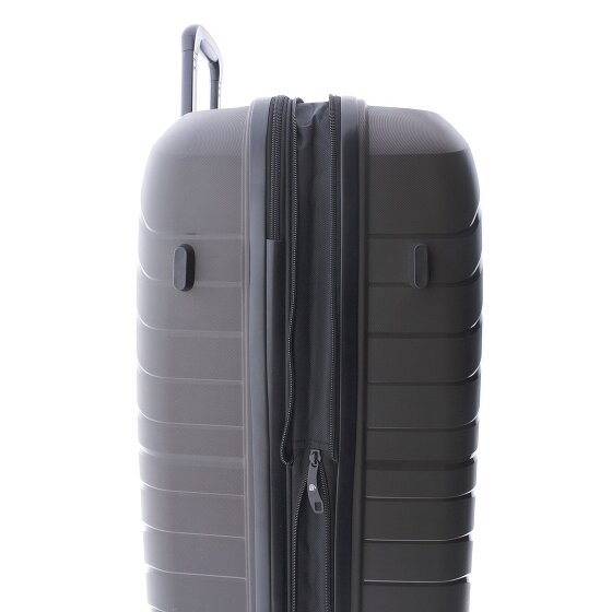 Gladiator 3400 4 roulettes Trolley 76 cm avec soufflet d'extension