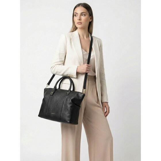 Lazarotti Bologna Leather Sac de shopper Cuir véritable 36 cm