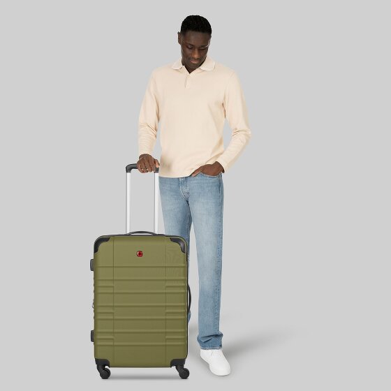 Wenger Amplar Evo 4 roulettes Trolley M 65 cm avec soufflet d'extension