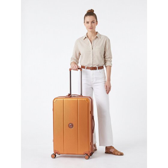Delsey Paris Alu'R 4 roues Valise cabine 76 cm