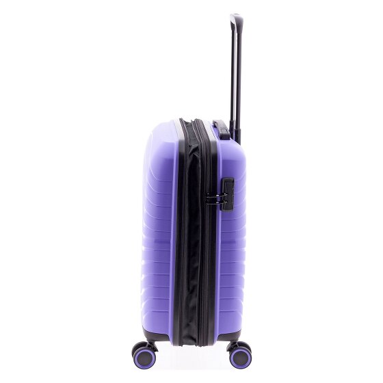Gladiator 3400 4 roulettes Trolley de cabine 55 cm avec soufflet d'extension