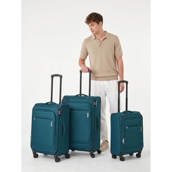 Travelite Priego 4 roues Set de valises 3 pièces