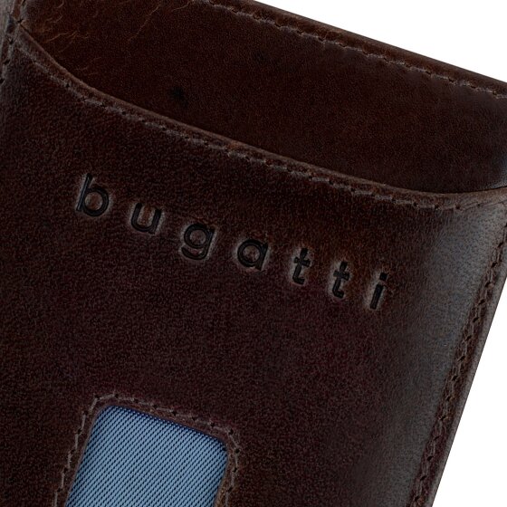 bugatti Secure Slim Porte-monnaie Protection RFID Cuir 8 cm