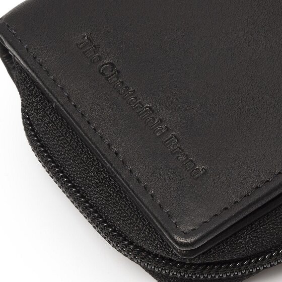 The Chesterfield Brand Floren Porte-monnaie Protection RFID Cuir véritable 11 cm