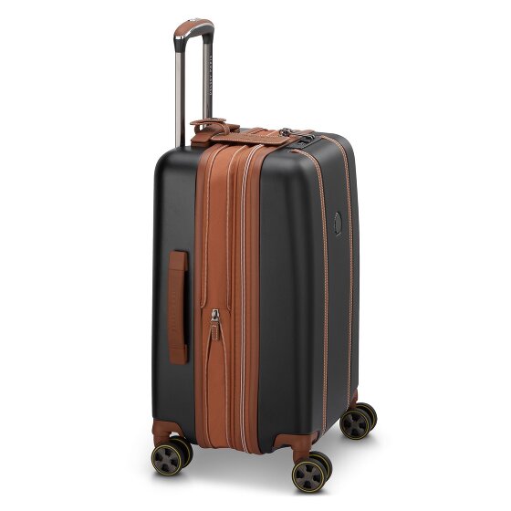 Delsey Paris Cadence 4 roulettes Trolley de cabine 55 cm avec soufflet d'extension