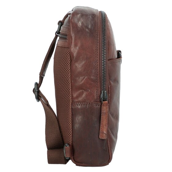 Spikes & Sparrow Sac à bandoulière Bronco en cuir 17,5 cm