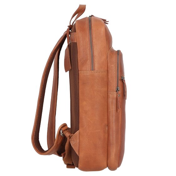 Burkely Antique Avery Sac à dos en cuir 44 cm pour ordinateur portable