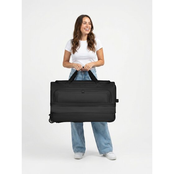 Redolz Sac de voyage Duffle Essentials à 2 roulettes 70 cm L avec soufflet d'extension