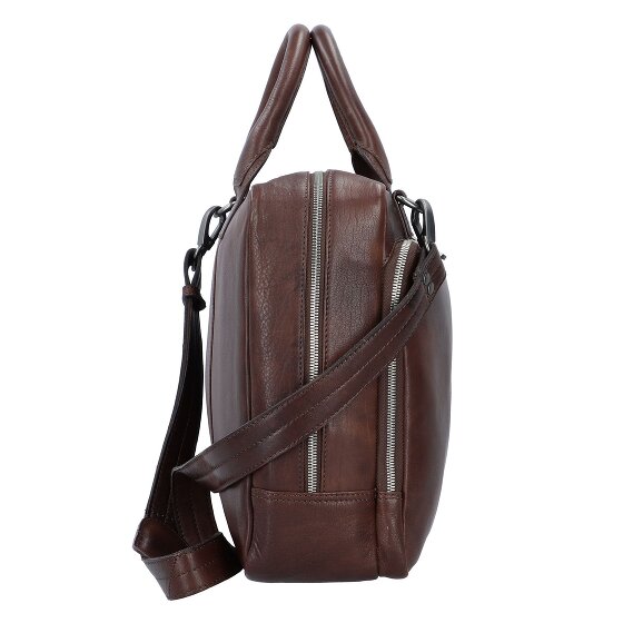Plevier Vintage Bill Porte-documents Cuir 40 cm Compartiment pour ordinateur portable