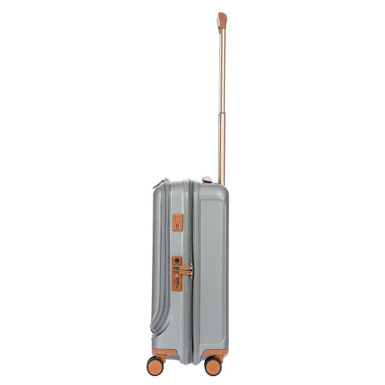 Bric's Capri 4 roulettes Trolley de cabine 55 cm Compartiment pour ordinateur portable avec soufflet d'extension