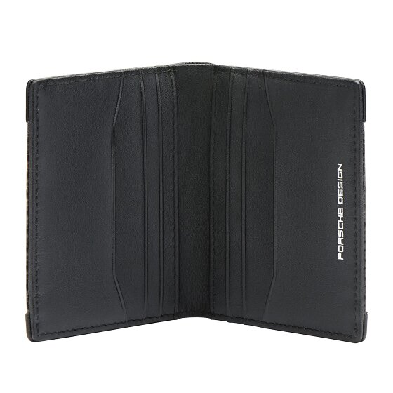 Porsche Design Étui en cuir pour cartes de crédit Carbon RFID 7,5 cm