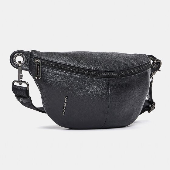 Mandarina Duck Mellow Leather Sac banane Cuir véritable 30 cm
