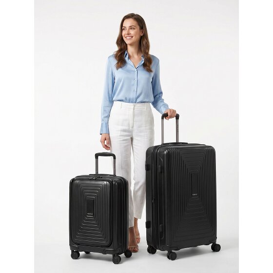 Redolz Essentials 14 Set de valises à 4 roulettes 2 pcs. compartiment pour ordinateur portable avec soufflet d'extension