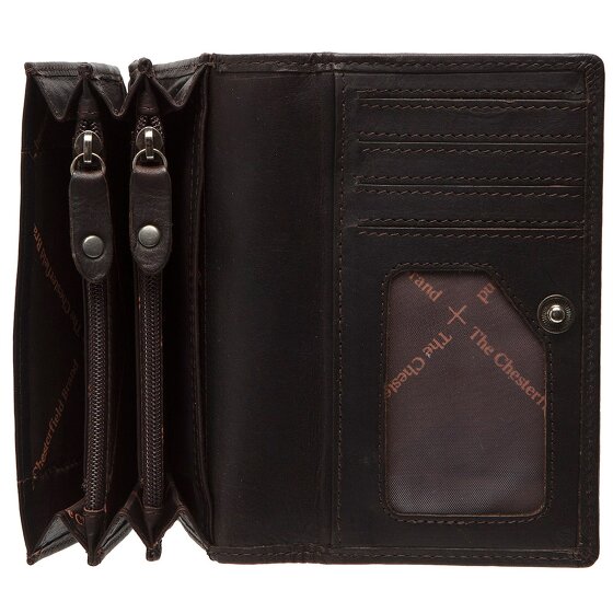 The Chesterfield Brand Salzburg Porte-monnaie Protection RFID Cuir 14 cm