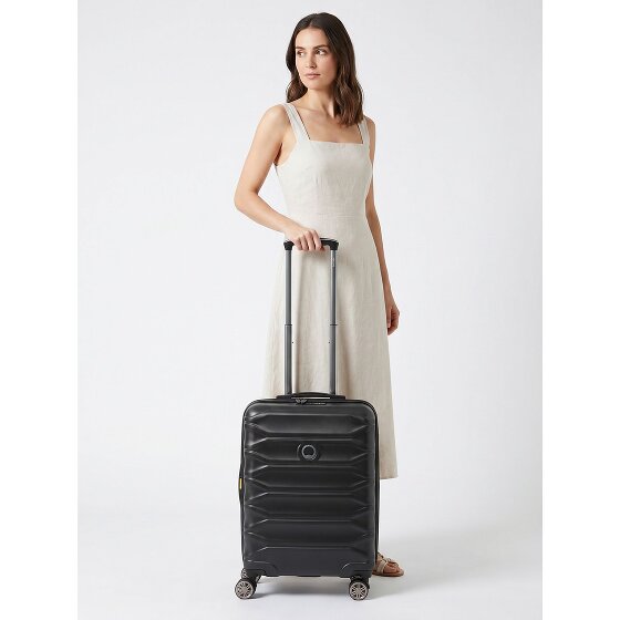 Delsey Paris Meteor 4 roues Valise cabine 55 cm avec soufflet d'extension