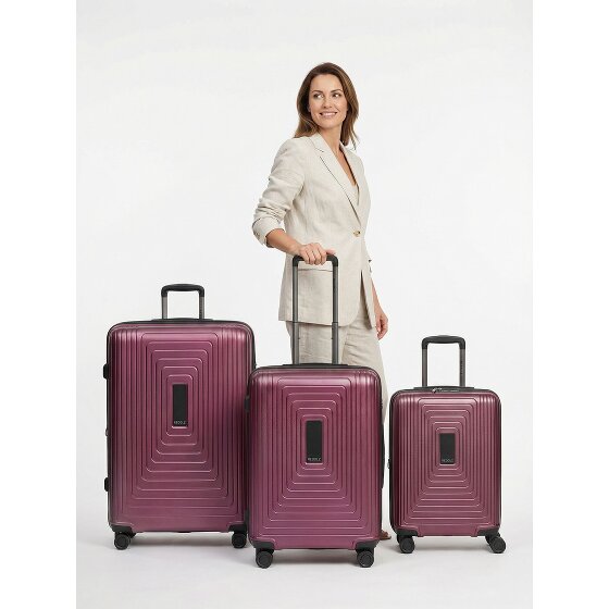Redolz Essentials 14 4 roues Set de valises 3 pièces avec soufflet d'extension