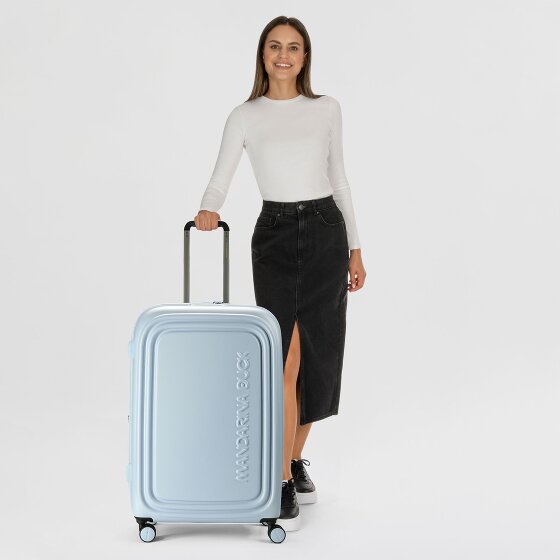 Mandarina Duck Logoduck + 4 roulettes Trolley L 75 cm