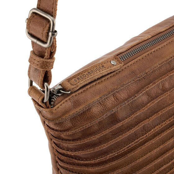 FredsBruder Riffelinchen Sac à bandoulière Cuir véritable 23 cm