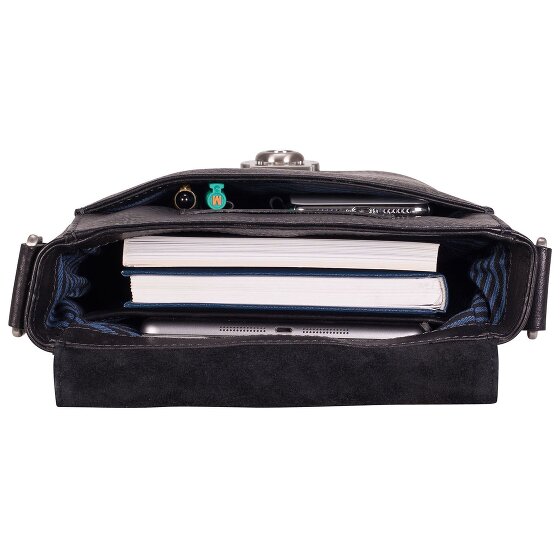 Leonhard Heyden Bergamo S Sac à bandoulière en cuir 20 cm