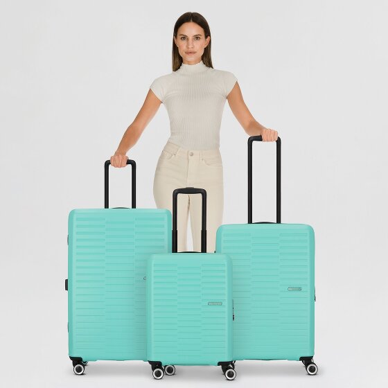 American Tourister Sunset Hills 4 roulettes Set de valises 3 pièces