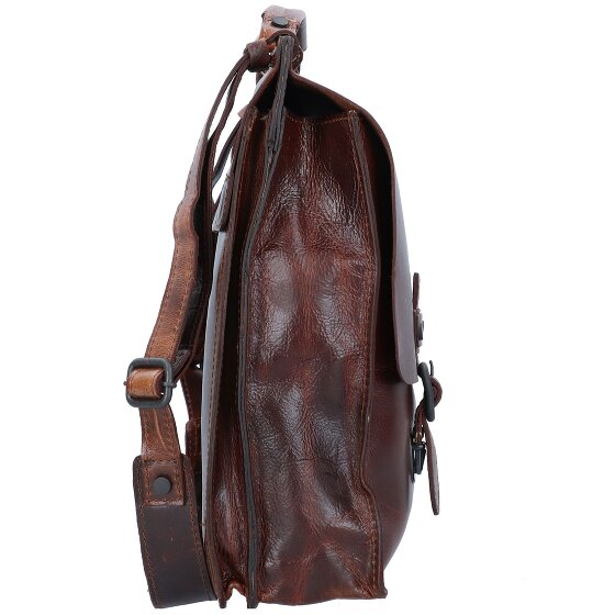Harold's Aberdeen Messenger en cuir, 40 cm, compartiment pour ordinateur portable