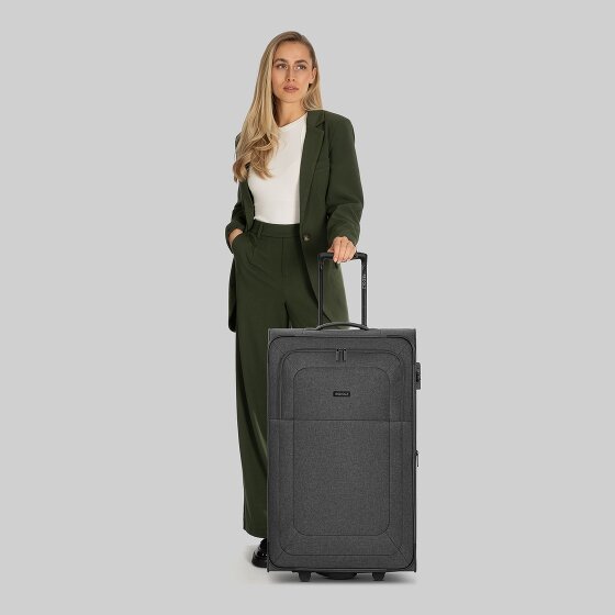 Redolz Essentials 12 2 roulettes Trolley L 78 cm avec soufflet d'extension