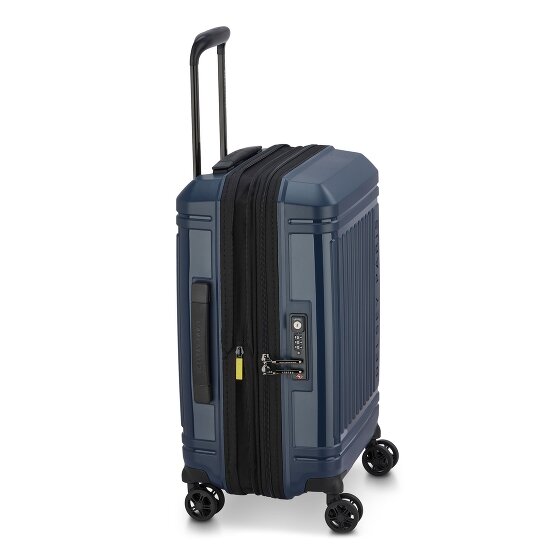 Delsey Paris Lutece Se 4 roulettes Trolley de cabine 55 cm avec soufflet d'extension