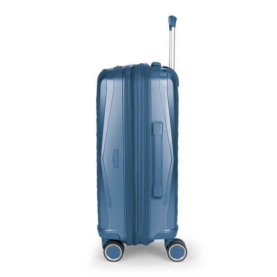 Gabol Queens 4 roulettes Trolley de cabine S 54 cm avec soufflet d'extension
