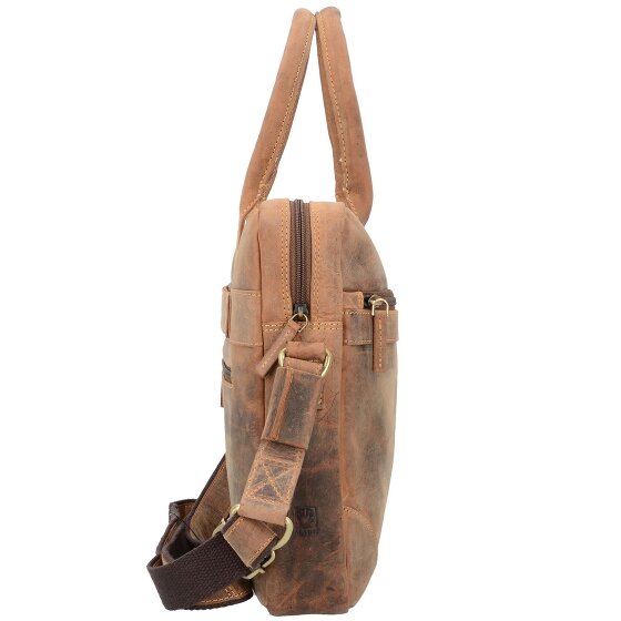 Greenburry Porte-documents Vintage en cuir 41 cm pour ordinateur portable